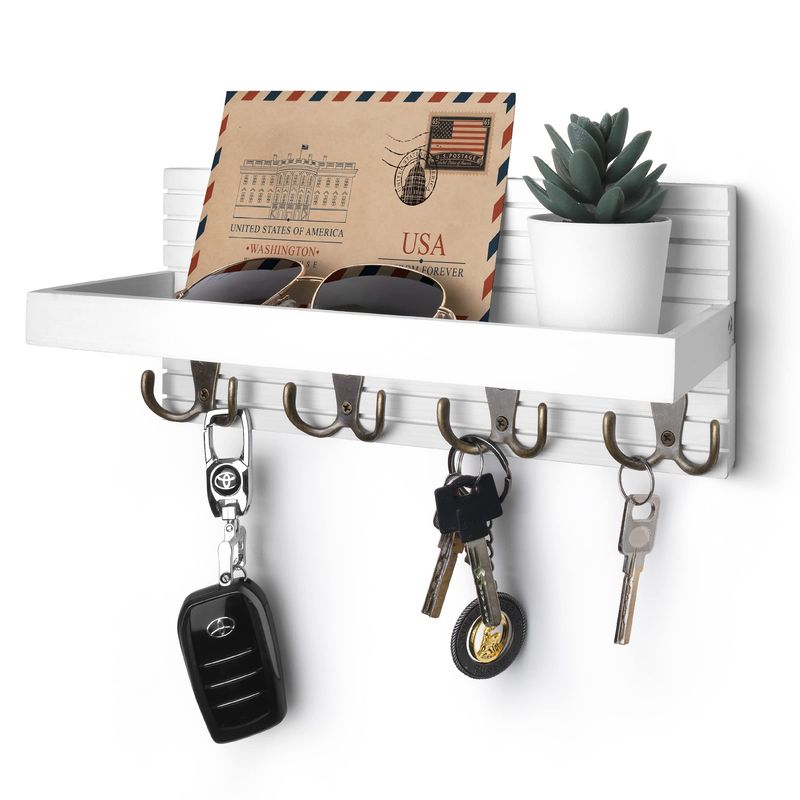 16 Kitchen Counter Decluttering Strategies - Decor Hint Designate a Mail and Key Drop Zone Elsewhere