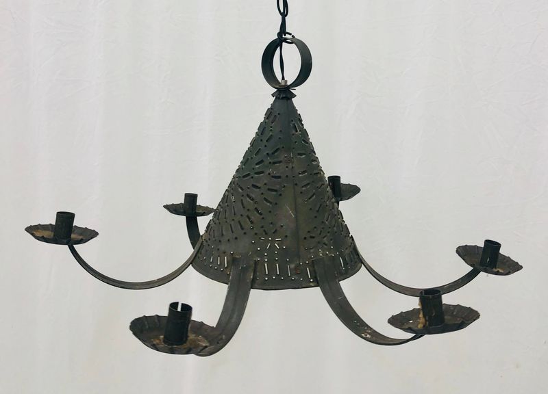 Timeless New England Lighting Trends Making A Stylish Comeback - Decor Hint Punched Tin Chandeliers