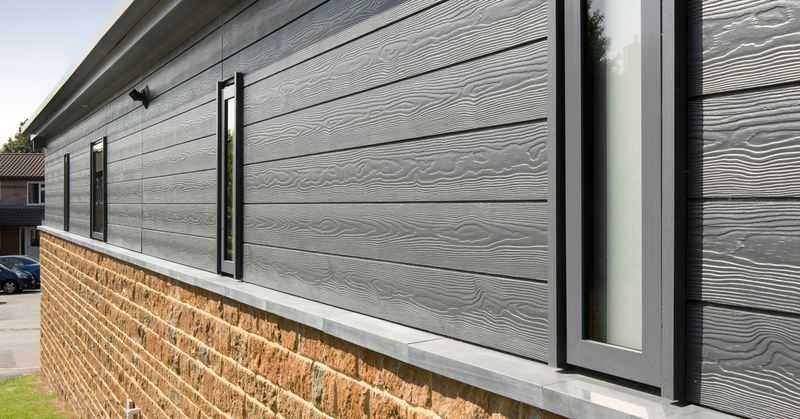 Replacing siding with insulated fiber cement