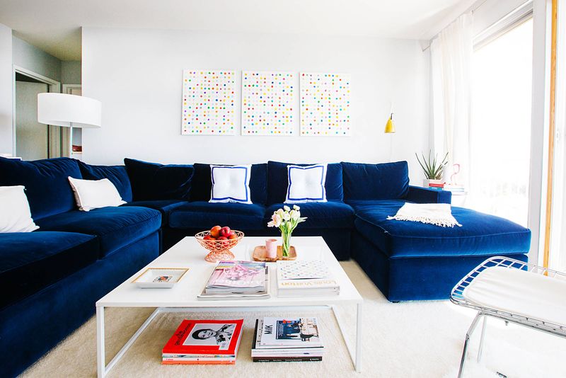 8 Couch Colors Making Michigan Living Rooms Feel Stuck In The Past, And 10 Bold Swaps To Brighten Your Space - Decor Hint Navy Blue (Flat Or Faded): The Uniform That Retired
