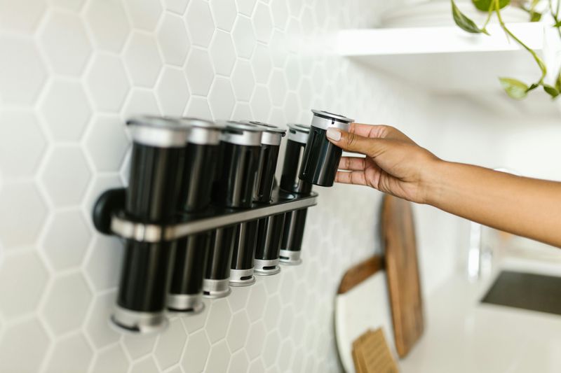 Wall-Mounted Spice Racks