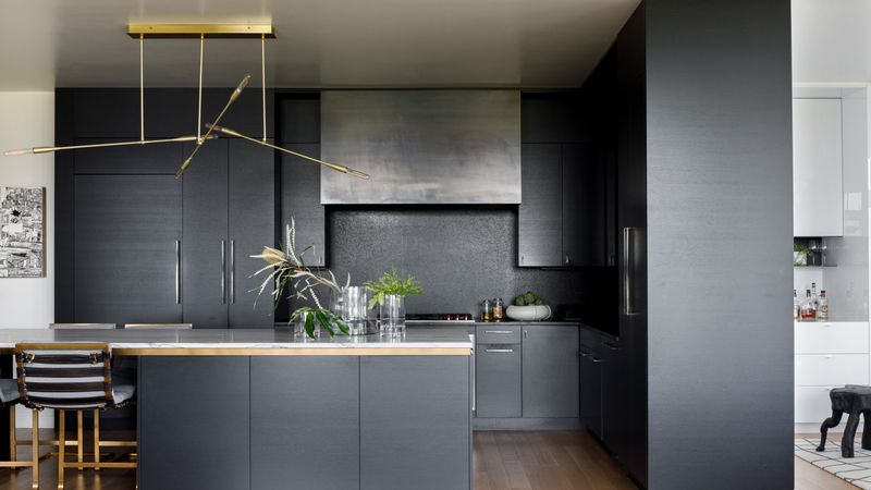 3 Kitchen Colors Designers Say You Should Try In Irwin Homes + 5 More Picks That Always Work - Decor Hint Charcoal Black