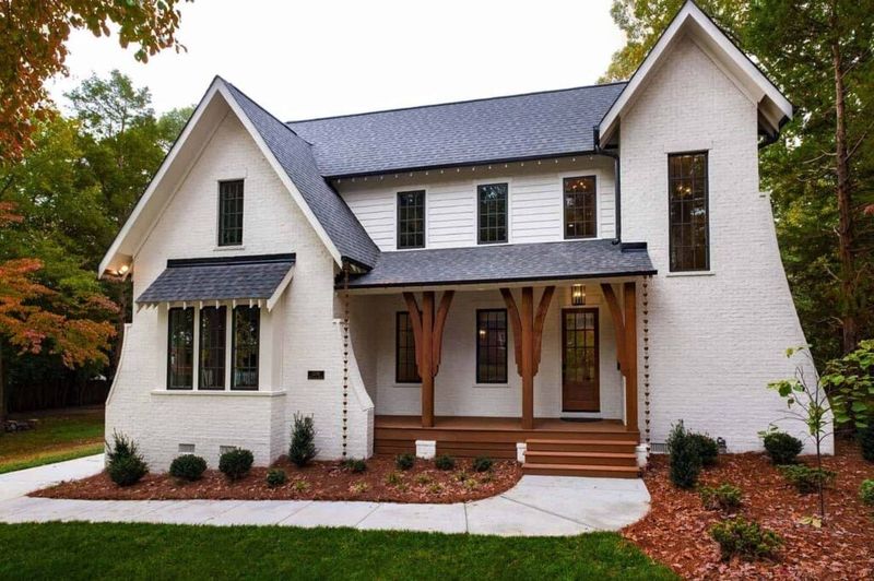 8 Exterior Paint Color Trends Boosting Curb Appeal In 2025, Plus The Exact Shades To Try - Decor Hint Warm Whites With Character