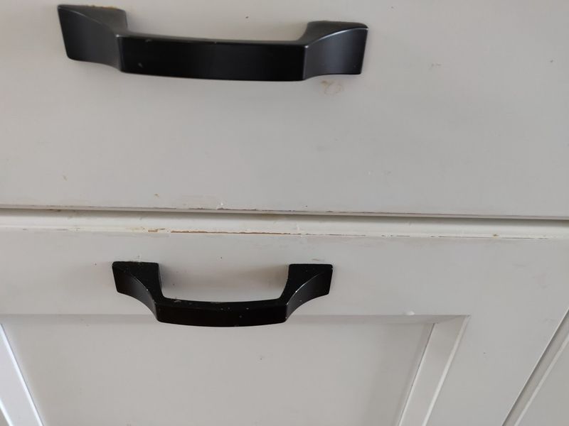 Worn Or Peeling Cabinet Hardware
