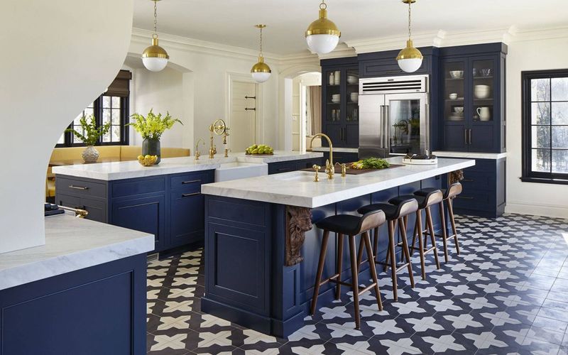 Busy Or Dark Flooring Patterns