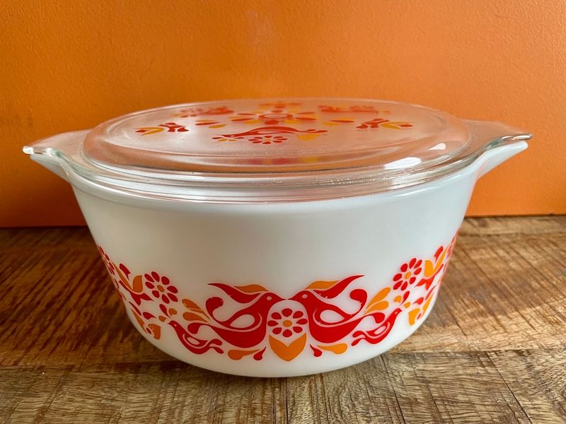 12 Hot Items in Washington's Vintage Market: 2025 Predictions Inside - Decor Hint Mid-Century Pyrex With Northwest Motifs