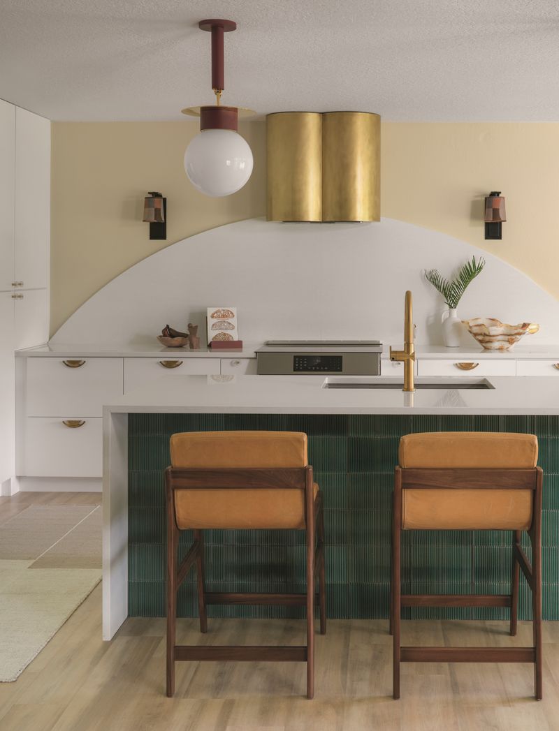 When A White Kitchen Just Isn't Enough: A Florida Homeowner's Renovation Story - Decor Hint A Jewel-Toned Kitchen Transformation
