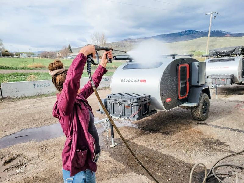 How To Turn A Teardrop Trailer Into A Cozy Mobile Home In 12 Steps - Decor Hint Maintaining Your Mobile Home
