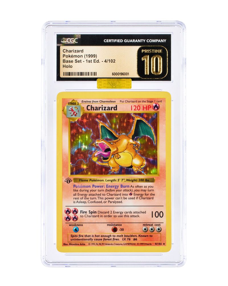 Graded Pokémon Cards (1st Edition Holo)