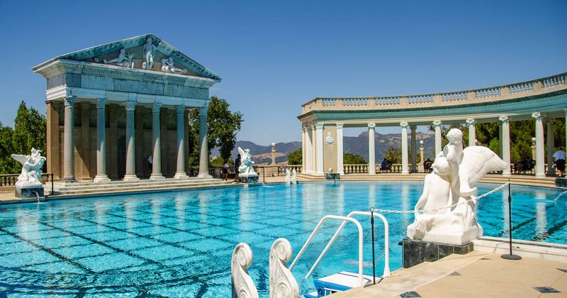 Step Inside Hearst Castle In California's Coastal Hills - Decor Hint Neptune Pool
