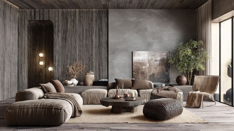 17 Colors You Should Never Pair With White, According To Interior Designers - Decor Hint Muddy Brown