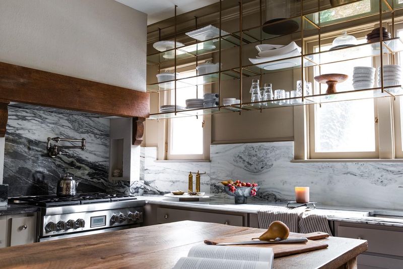 Float Some Stylish Open Shelving
