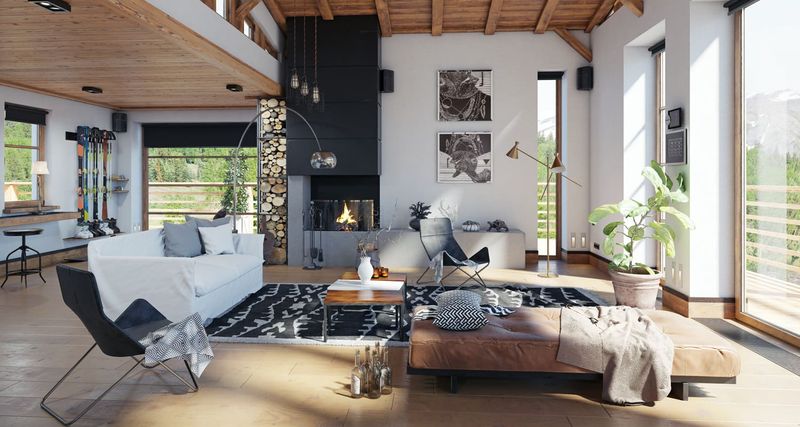 5 Things That Make Denver Homes Stand Out In Mountain Modern Decor - Decor Hint Earthy Color Palettes With Bold Accents