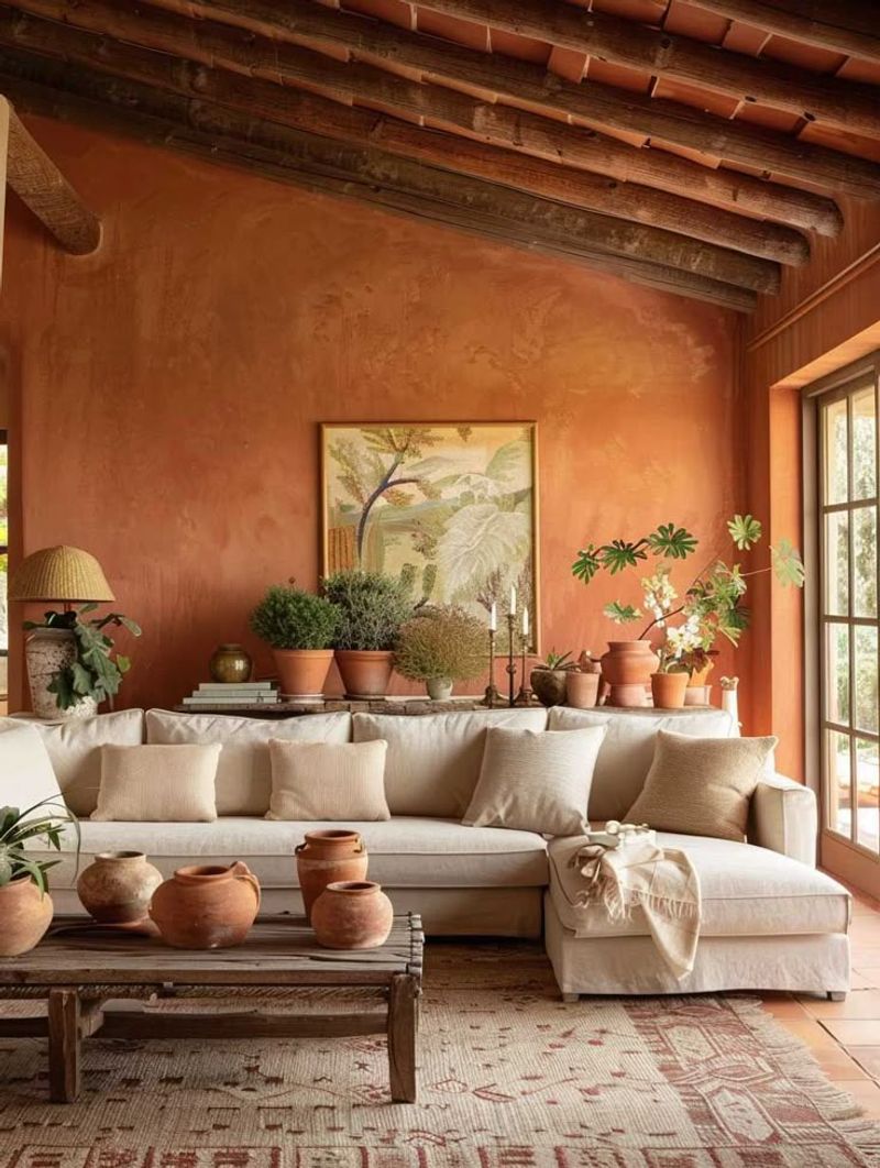 13 Dramatic Paint Colors That'll Bring Your Home To Life - Decor Hint Terracotta Clay