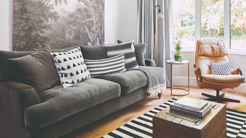 Houston Redesigned 8 Sofa Shades On The Way Out And 4 That Stay On Trend - Decor Hint Cool Gray: The Former Neutral That's Cooling Off