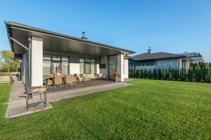 Neatly Edged Lawn