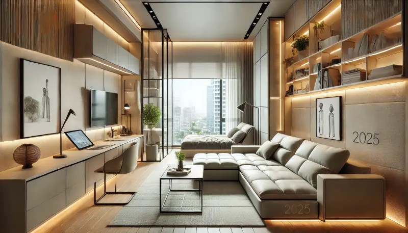 2025 Living Room Trends: 8 Big Ideas To Try This Year - Decor Hint Multifunctional Magic: Spaces That Shape-Shift