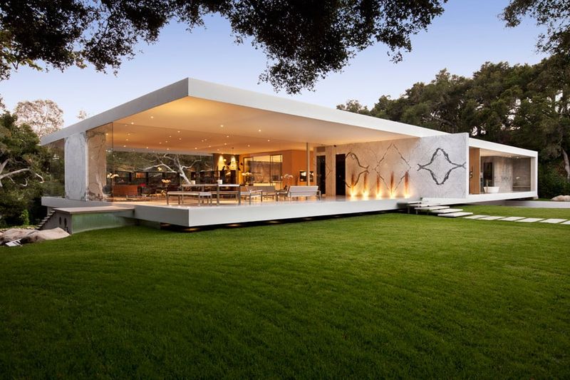 Try To Spot These 13 Magnificent Mirror Houses In The US - Decor Hint The Glass Pavilion, Santa Barbara, CA