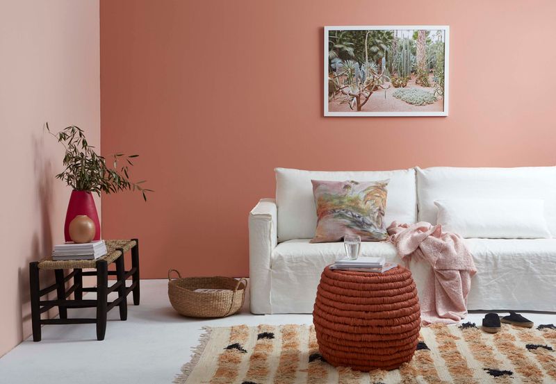 Dark Maroon Walls – Try Soft Peach Instead
