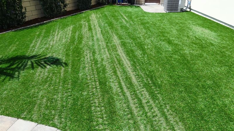 Fake Grass That Glares in Sunlight