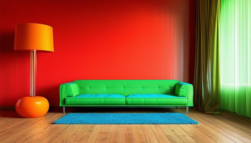 17 Colors To Never Pair With Blue, According To Interior Designers - Decor Hint Neon Green