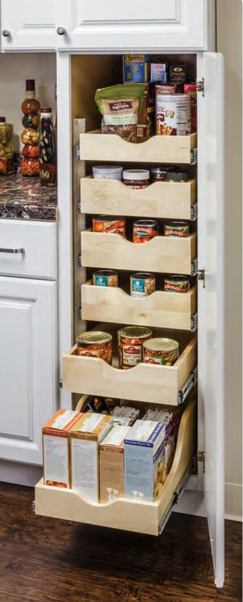 Avoid These 13 Kitchen Mistakes In Dayton Plus 10 Designer-Approved Upgrades - Decor Hint Pull-Out Pantry Shelving