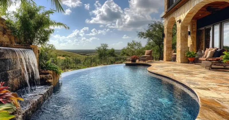 7 Most Popular Outdoor Living Styles In Austin, Texas - Decor Hint Tropical Resort-Style Pools
