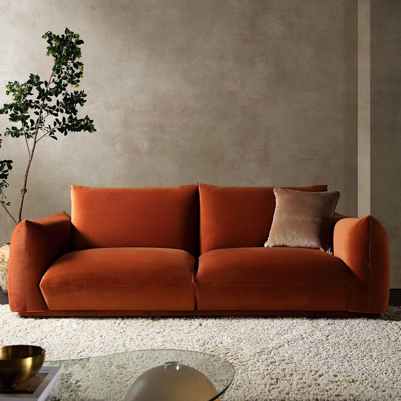 10 Sofa Shades Aging Silver Spring Homes Plus 10 Trendy Replacements - Decor Hint Soft Terracotta: The Earthy Energizer