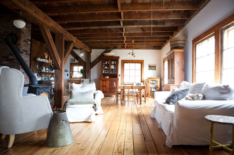 The Vermont Charm: 10 Interior Details Locals Adore - Decor Hint Repurposed Antique Farm Tools