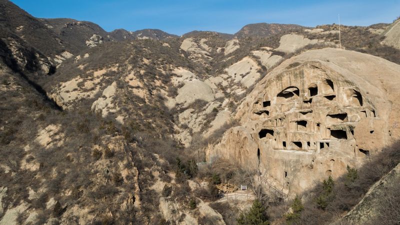 Tour 12 Magnificent Homes Built Into Mother Nature - Decor Hint Guyaju Cliff Houses in China