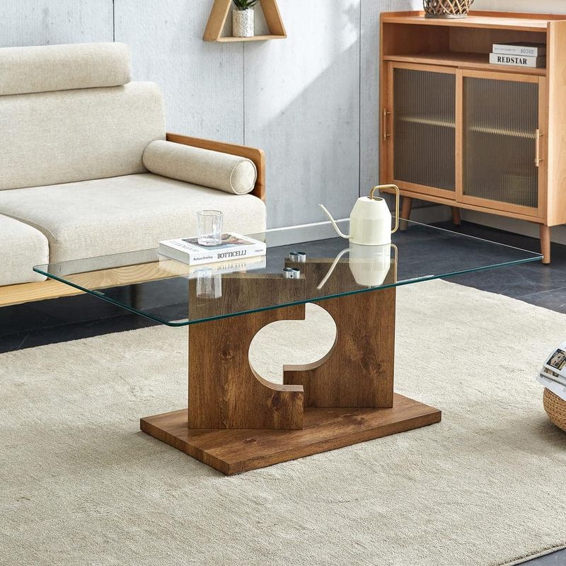 Glass-Top Coffee Tables