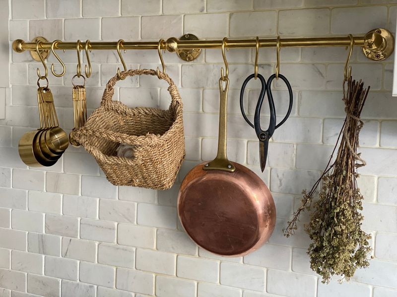 22 Traditional Kitchen Trends That Are Becoming More Popular In Modern Homes - Decor Hint Pot Racks