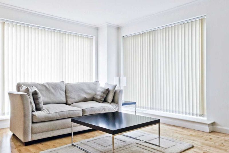 Designers Say These 20 Items Are Aging Your Home Instantly - Decor Hint Vertical Blinds
