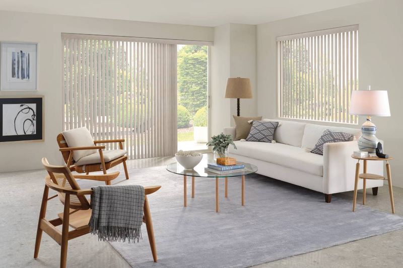 Ditch Curtains For A Smarter Sliding Glass Door Window Treatment - Decor Hint Vertical Blinds With A Twist