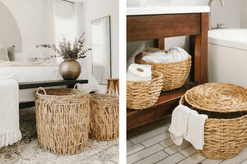 Visible Laundry Baskets (Messy Mistake)