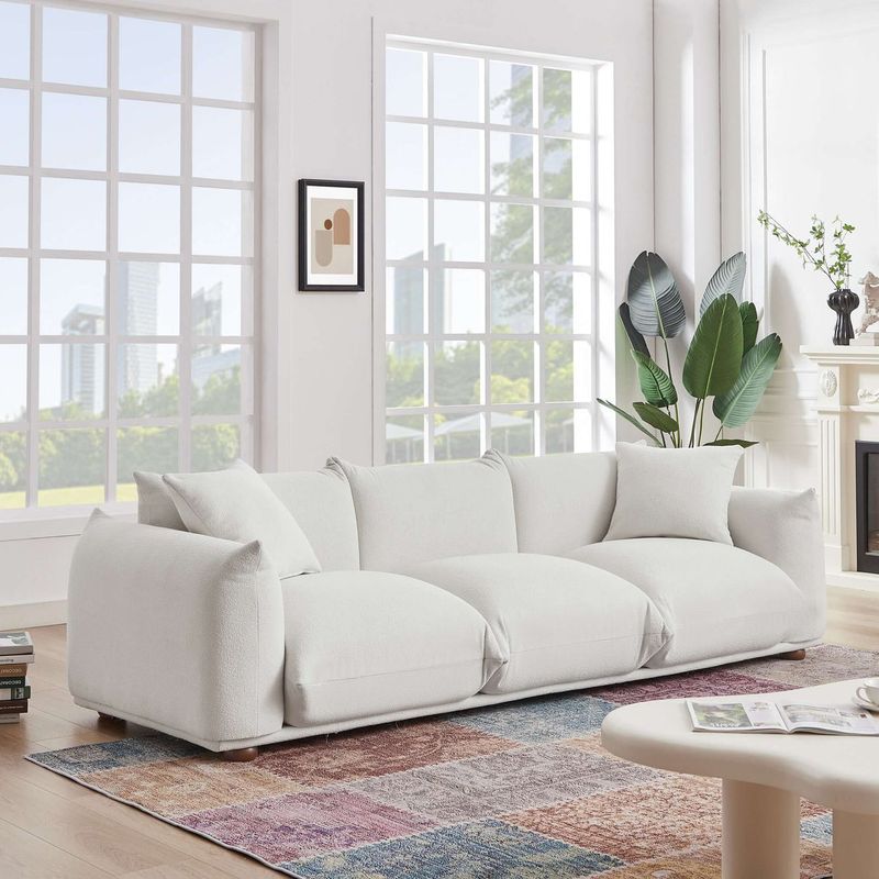 10 Sofa Shades Aging Silver Spring Homes Plus 10 Trendy Replacements - Decor Hint Creamy White: The Luxurious Lightener