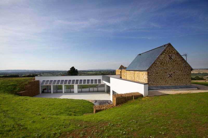 13 Incredible Homes Built Around Nature - Decor Hint Underhill House – Earth-Sheltered Home in England