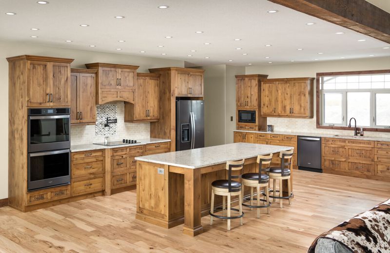 These Are The 16 Most Versatile Kitchen Cabinet Styles, Say Interior Designers - Decor Hint Rustic Wood Cabinets