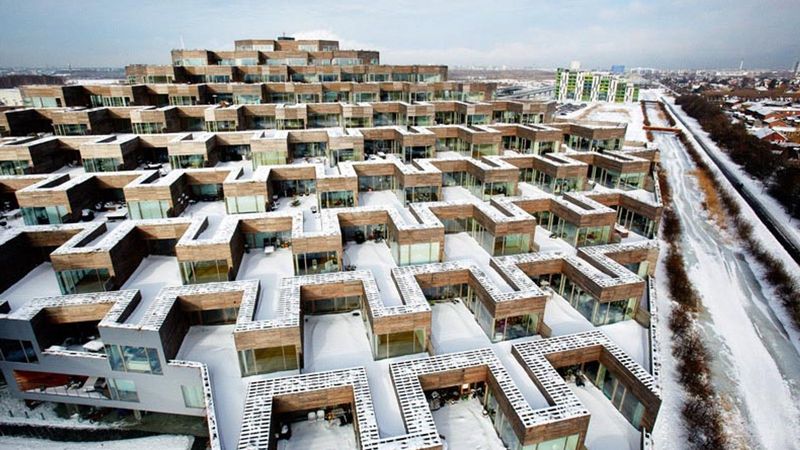 These 16 Apartment Buildings Are The Coolest In The World - Decor Hint Mountain Dwellings, Copenhagen