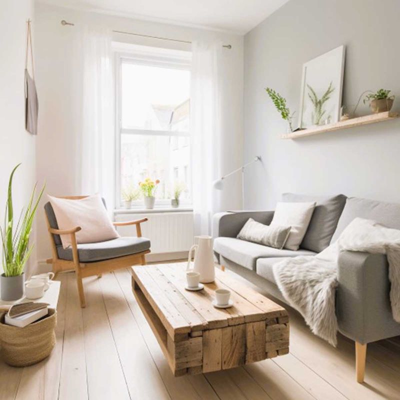 Small Living Room Here Are 9 Ways To Create The Illusion Of Space - Decor Hint Declutter Surfaces Regularly