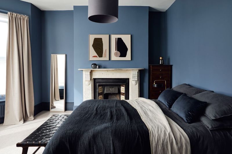 34 Best Bedroom Colour Ideas To Instantly Transform Your Home In 2025 - Decor Hint Stormy Blue Depth