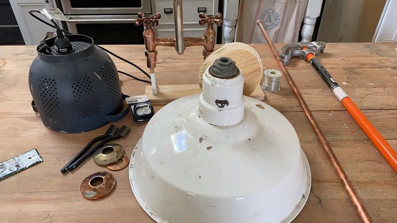 Broken Light Fixtures Gathering Dust