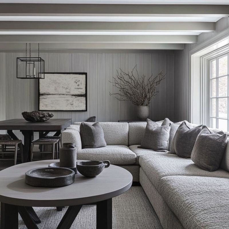 Dark Charcoal - Lighten with Misty Grey