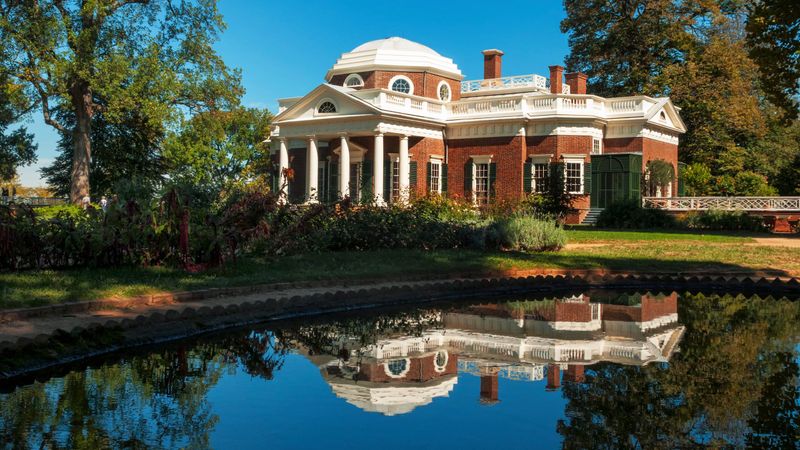 50 Photos Of Famous Historic Houses In Each US State - Decor Hint Monticello, Virginia