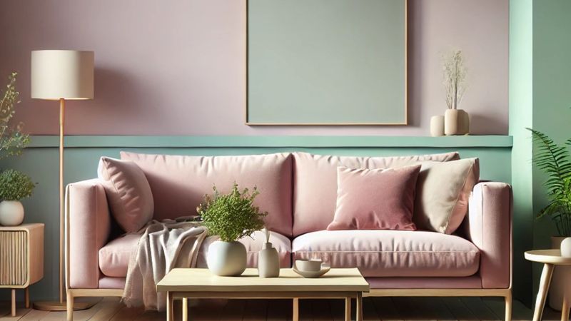 8 Couch Colors Making Michigan Living Rooms Feel Stuck In The Past, And 10 Bold Swaps To Brighten Your Space - Decor Hint Mauve/Dusty Rose: The Pastel Problem