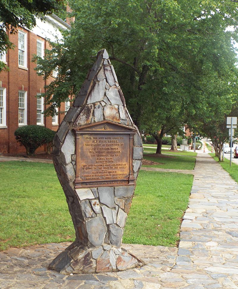 9 Front Yard Looks That Speak To North Carolina's Historic Roots - Decor Hint Historic Home Plaques and Markers