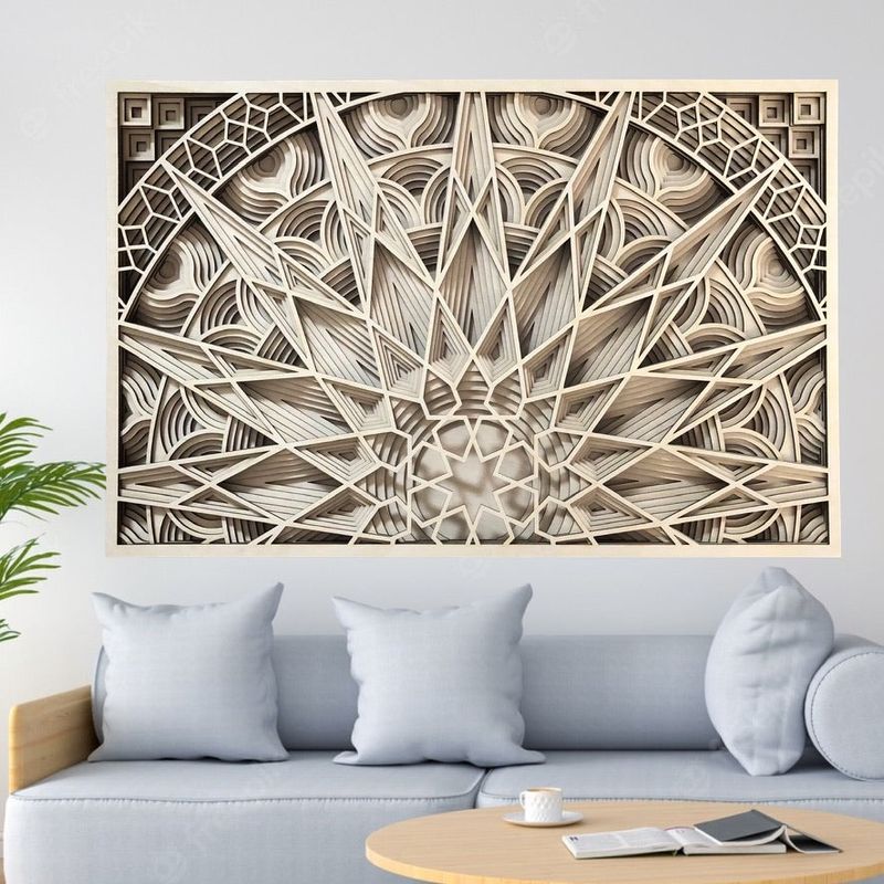 15 Latest Wall Decor Ideas Wooden Wall Decor Interior Design Wall Decorating For Living - Decor Hint Layered Wood Wall Sculptures