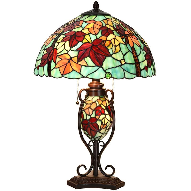 Tiffany‑Style Stained Glass Lamps