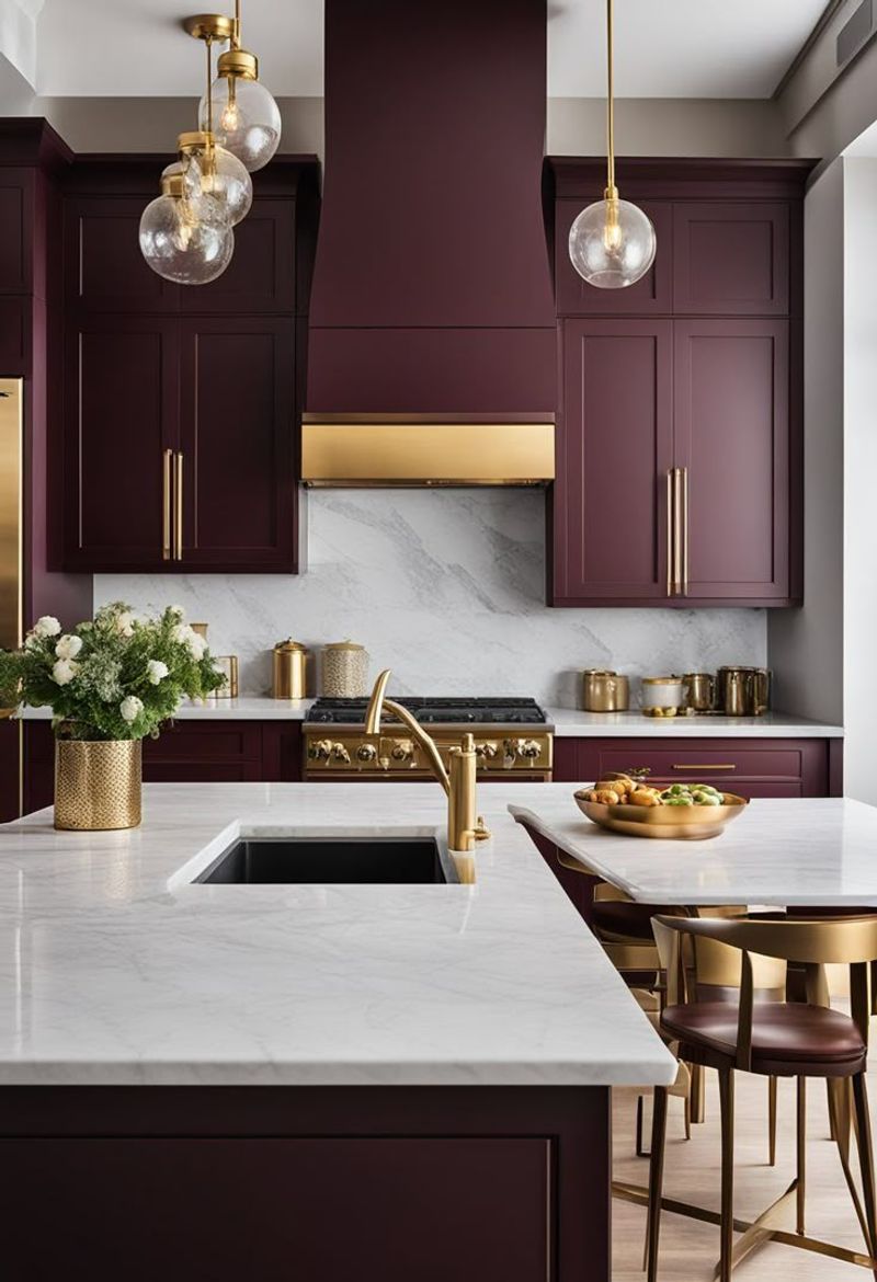 16 Kitchen Shades Chicago Kitchens Are Ditching In 2025 (Plus 4 That Were Never Cool) - Decor Hint Deep Plum Gets Pruned