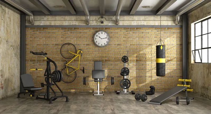 Nevada's Weekend DIY Boom: 12 Home Projects Everyone's Tackling Right Now - Decor Hint Garage-To-Gym Conversions